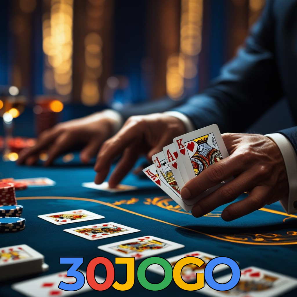30JOGO:Jogue no nosso cassino e prove sua habilidade nas cartas de poker!