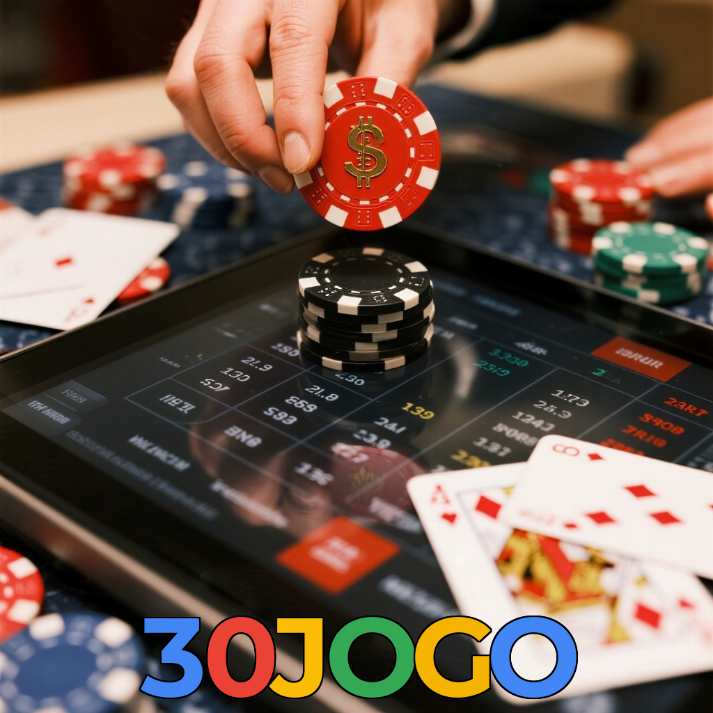 30JOGO:Mostre suas habilidades e vença nas mesas de poker online!